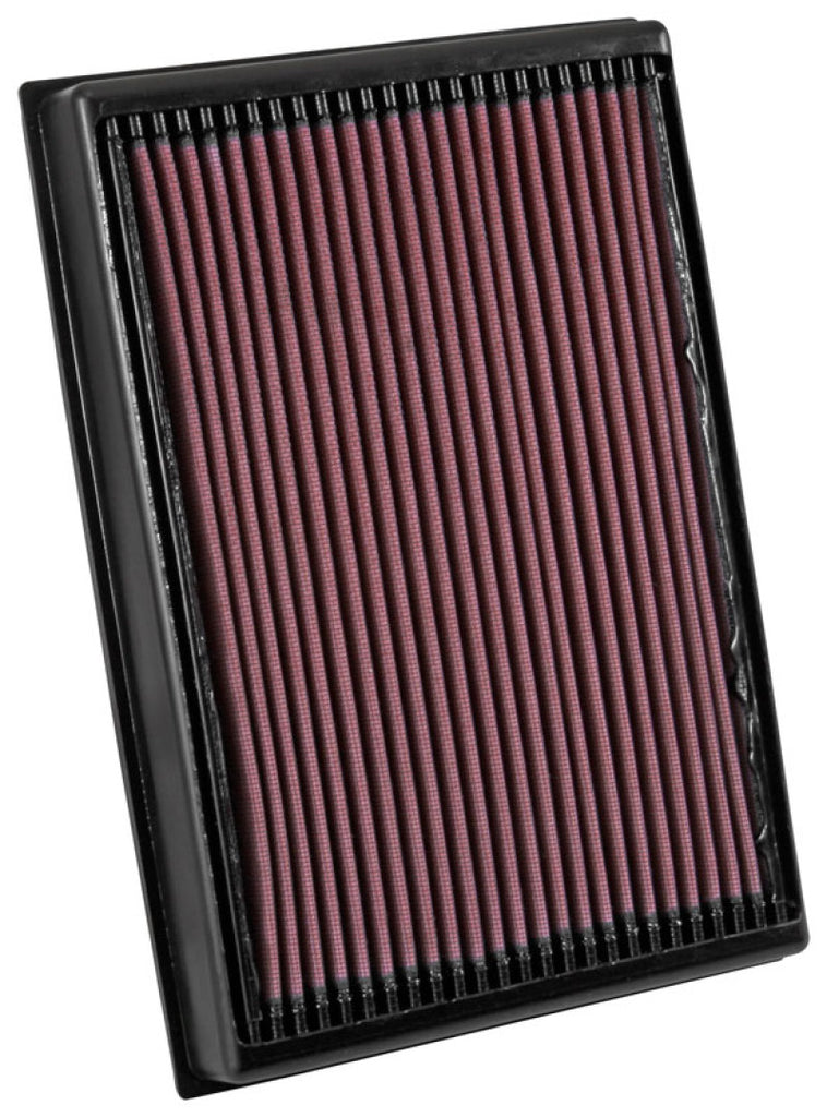 K&N Engineering 33-5048 High-Flow Reusable Air Filter for Nissan Titan XD 2016-2017 V8-5.0L