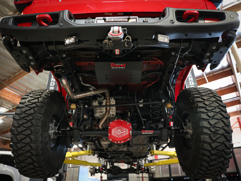 aFe Apollo GT Series 2-1/2 inch 409 Stainless Steel Cat-Back Hi-Tuck Exhaust System for 2020-2021 Jeep Gladiator (JT) V6-3.6L