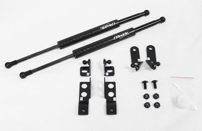 GReddy Engine Hood Lifter Kit for Mitsubishi Evo X CZ4A – OEM Weight Hoods
