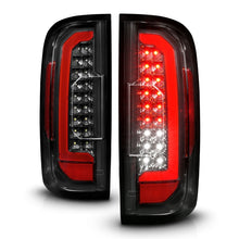 Load image into Gallery viewer, ANZO 15-21 GMC Canyon Full LED Taillights with Red Lightbar, Black Housing, Clear Lens