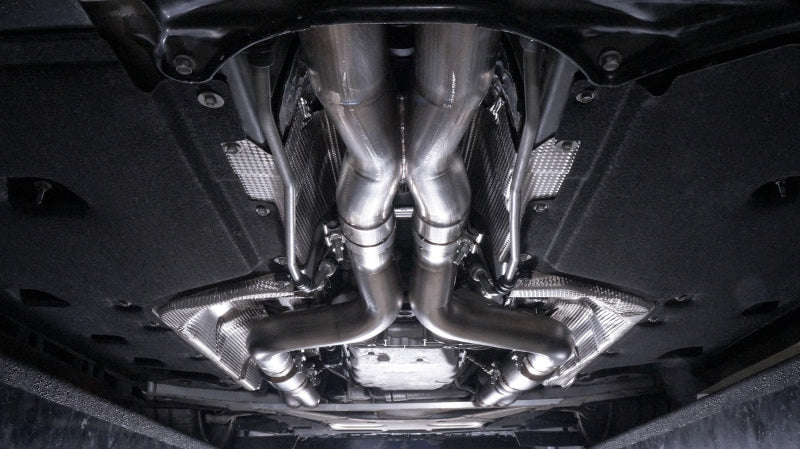 Stainless Works 2016-2019 Cadillac CTS-V Sedan Headers with 2-inch Primaries and X-Pipe Connection