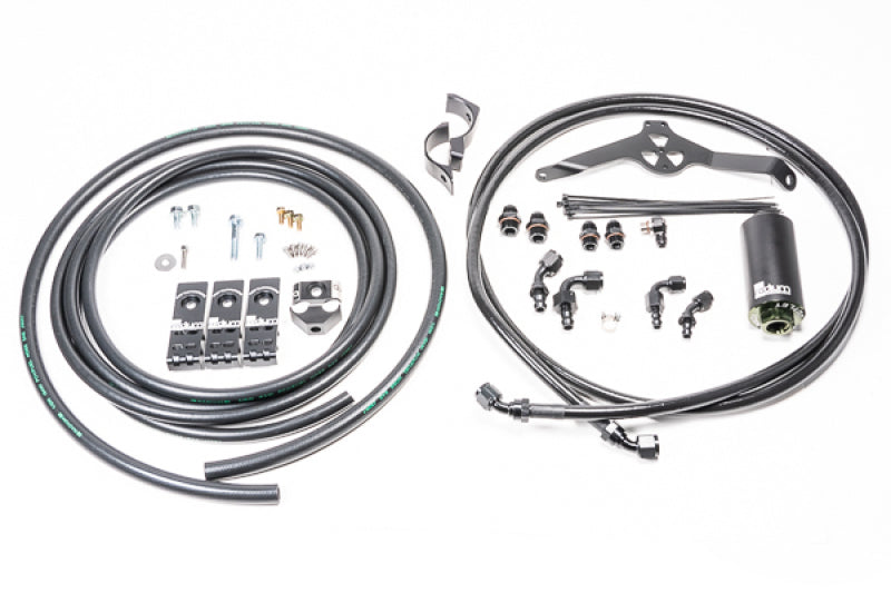 Radium Engineering 20-0629-03 Subaru Fuel Hanger Plumbing Kit - Stainless Steel for 2008-2014 Subaru Impreza