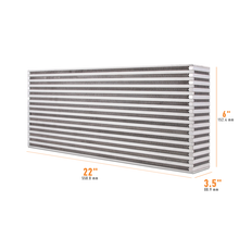 Load image into Gallery viewer, Mishimoto Universal Air-to-Air Intercooler Core - 22in x 6in x 3.5in