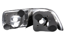 Load image into Gallery viewer, ANZO 1996-2000 Honda Civic Coupe Tail Light Assembly with Clear Lens and Black Housing