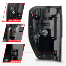 Load image into Gallery viewer, ANZO 19-22 Ford Ranger Full LED Tail Light Assembly with Lightbar and Sequential Signal, Black Housing and Smoke Lens