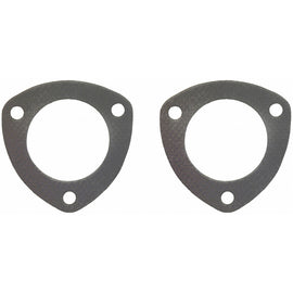 Fel-Pro 2014 Composite Exhaust Collector Gasket with Perforated Steel Core – 2.5 inch Diameter, Triangle (2-Pack)
