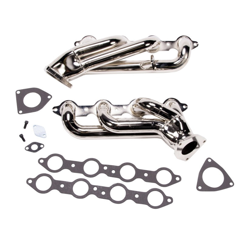 BBK Performance 99-04 GM Truck & SUV 6.0L Shorty Tuned Length Exhaust Headers with Titanium Ceramic Finish