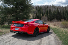 Load image into Gallery viewer, MBRP Armor BLK Series 2.5-Inch Black Coated Non-Active Dual Axle Back Exhaust System for 2018-2022 Ford Mustang GT