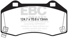 Load image into Gallery viewer, EBC DP22286 Greenstuff 2000 Series Front Brake Pads for Fiat 124 Spider and Mazda MX-5 Miata