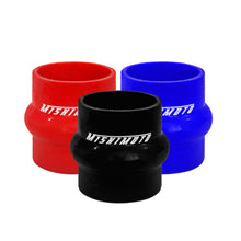 Load image into Gallery viewer, Mishimoto 2.5-inch Black Silicone Hump Hose Coupler for Automotive Intake and Intercooler Piping