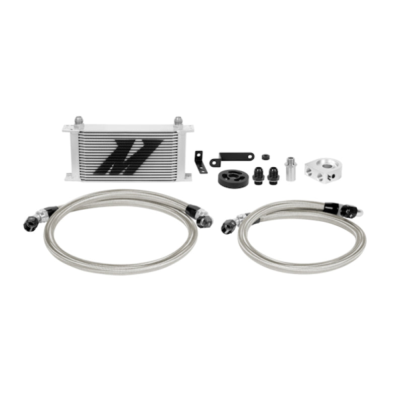 Mishimoto 2008-2014 Subaru WRX Oil Cooler Kit – Direct Fit, 19-Row Aluminum Cooling Solution