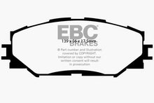 Load image into Gallery viewer, EBC 06-08 Toyota RAV4 2.4 Greenstuff Front Brake Pads - Heavy Duty Offroad Performance