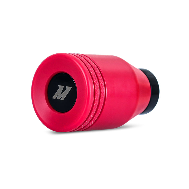 Mishimoto 2022+ Subaru WRX Shift Knob in Red on Black with Weighted Steel Core
