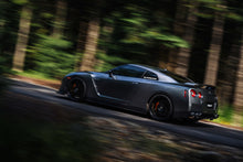 Load image into Gallery viewer, MBRP Armor Pro Series 3.5-inch Cat-Back Exhaust System for Nissan GT-R 2009-2023 with Dual Split Rear Quad Carbon Fiber Tips