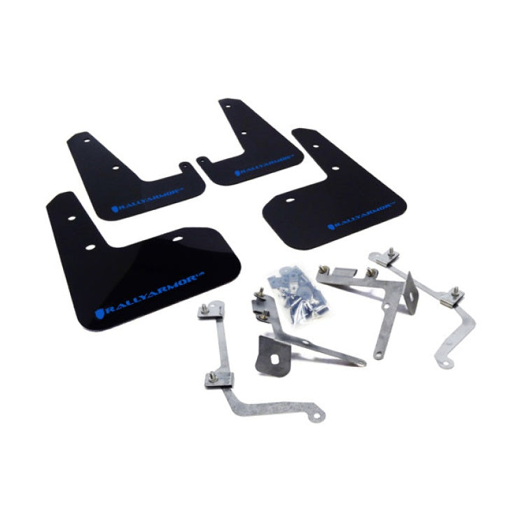 Rally Armor UR Series Black Mud Flaps for Subaru Impreza 2011-2014, Sedan Only