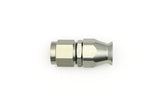 DeatschWerks - Female Swivel Straight Hose End -6 AN (PTFE) with Olive Insert - Anodized DW Titanium