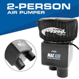 Rugged Radios MAC Air 2-Person Helmet Air Pumper (Part Number: RGD-MAC-2P)