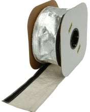 Load image into Gallery viewer, DEI Heat Shroud 2-1/2 inch x 50 ft Spool with Hook &amp; Loop Closure - Aluminum Sleeving for Heat and Abrasion Protection