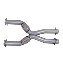 Load image into Gallery viewer, BBK 79-04 Mustang Coyote Swap Short Mid X Pipe with Catalytic Converters for BBK Long Tube Headers