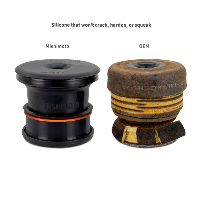 Mishimoto MM-BM-F2D-99RC Silicone Body Mounts for 1999-2003 Ford Super Duty Regular and Extended Cab