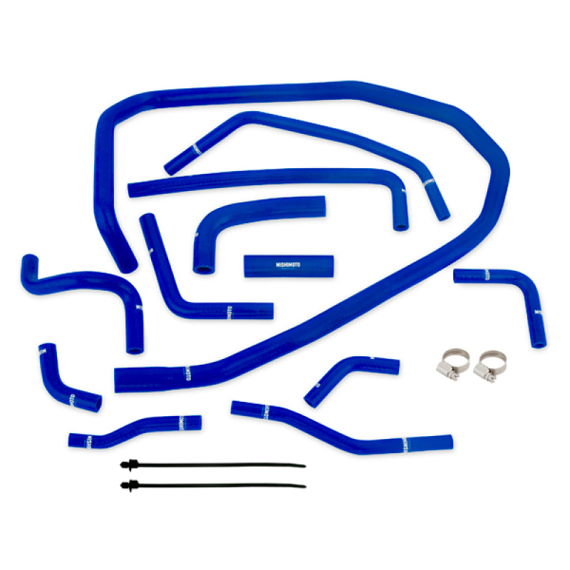 Mishimoto Silicone Ancillary Hose Kit for 2015-2021 Subaru WRX - Blue