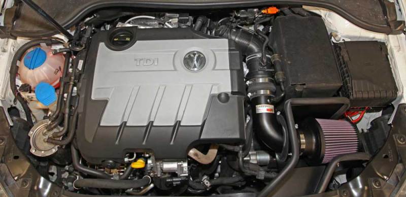 K&N Engineering 13-14 Volkswagen Jetta TDI 2.0L Typhoon Short Ram Intake System