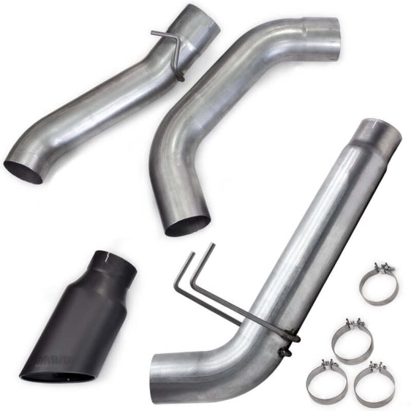 Banks Power 19-23 Dodge Ram Mega Cab 6.7L Cummins Monster Exhaust System with Cerakote Black SideKick Tip