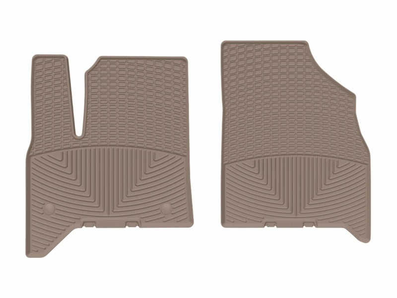 WeatherTech W735TN All-Weather Floor Mats for 2024-2025 Buick Enclave, Chevrolet Traverse and GMC Acadia, Front Row, Tan
