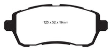 Load image into Gallery viewer, EBC Yellowstuff Front Brake Pads for Ford Fiesta 1.6L * High-Performance Street and Track Use
