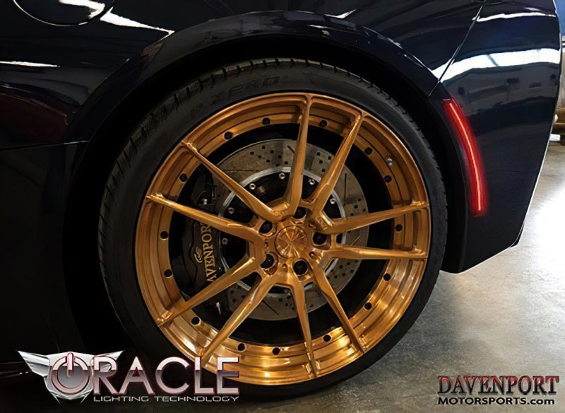Oracle Lighting Chevrolet Corvette C7 Concept Sidemarker Set - Tinted Lens - Easy Plug-and-Play Installation