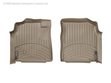 Load image into Gallery viewer, WeatherTech DigitalFit Front FloorLiner for Toyota Tundra and Sequoia 2005-2007 in Tan