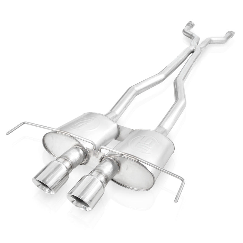Stainless Works 2009-2015 Cadillac CTS-V Coupe 3-inch Exhaust System with X-Pipe and Dual S-Tube Turbo Mufflers