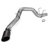 Banks Power 19-23 Dodge Ram Mega Cab 6.7L Cummins Monster Exhaust System with Cerakote Black SideKick Tip