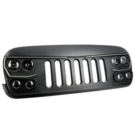 Oracle Vector Series Full LED Grille for Jeep Wrangler JK - Model ORL5817-PRO