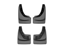 Load image into Gallery viewer, WeatherTech DigitalFit No-Drill MudFlap Kit WET110137-120223 for 2025–2026 Ram 1500 RHO, Front and Rear, Black