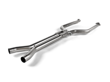 Load image into Gallery viewer, Akrapovic Evolution Link Pipe Set for 2024+ BMW X5M and X6M Face Lift – Titanium