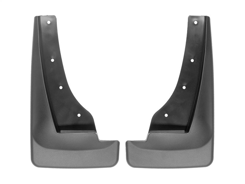 WeatherTech WET110070 DigitalFit No-Drill Front MudFlaps for 2014-2017 Nissan Rogue, Black