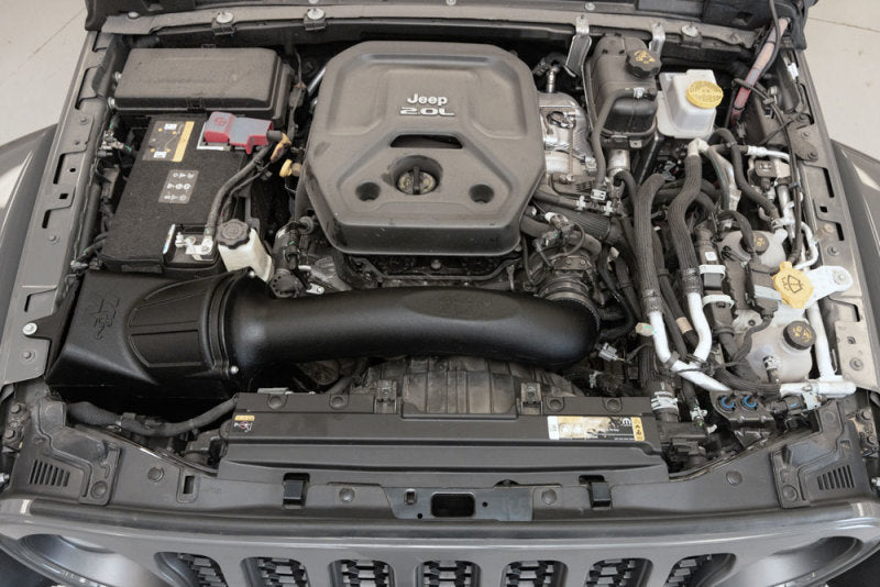 K&N Engineering 63-1580 AirCharger Performance Intake for 2019-2020 Jeep Wrangler JL 2.0L