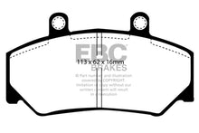 Load image into Gallery viewer, EBC DP4800R Yellowstuff Front Brake Pads for 1991-1995 Volvo 940 and 1992-1994 Volvo 960