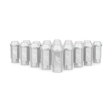 Load image into Gallery viewer, Mishimoto Aluminum Locking Lug Nuts M12x1.5 Set in Silver - Lightweight &amp; Durable Wheel Security