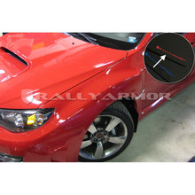 Load image into Gallery viewer, Rally Armor UR Series Black and Red Logo Mud Flaps for Subaru Impreza and WRX Models