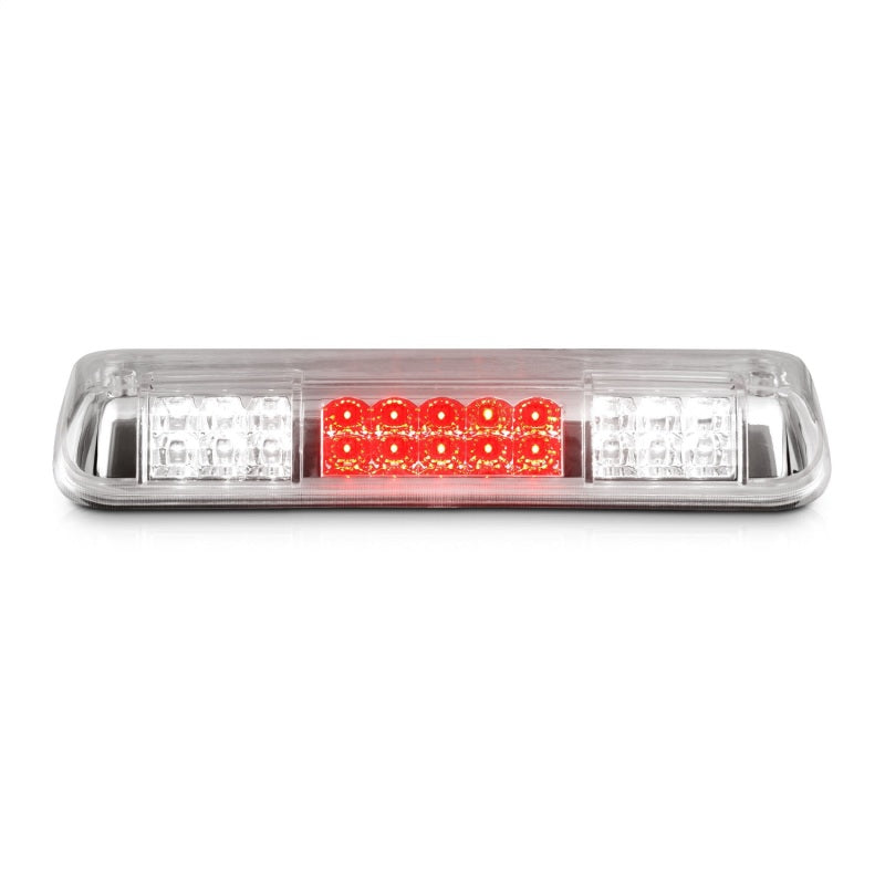 ANZO LED Third Brake Light Assembly for Ford F-150 2004-2008, Clear Lens with Chrome Housing