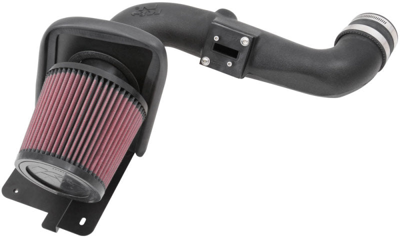 K&N 63 Series AirCharger Performance Intake Kit for 2014-2017 Ford Fiesta 1.6L 4-Cylinder