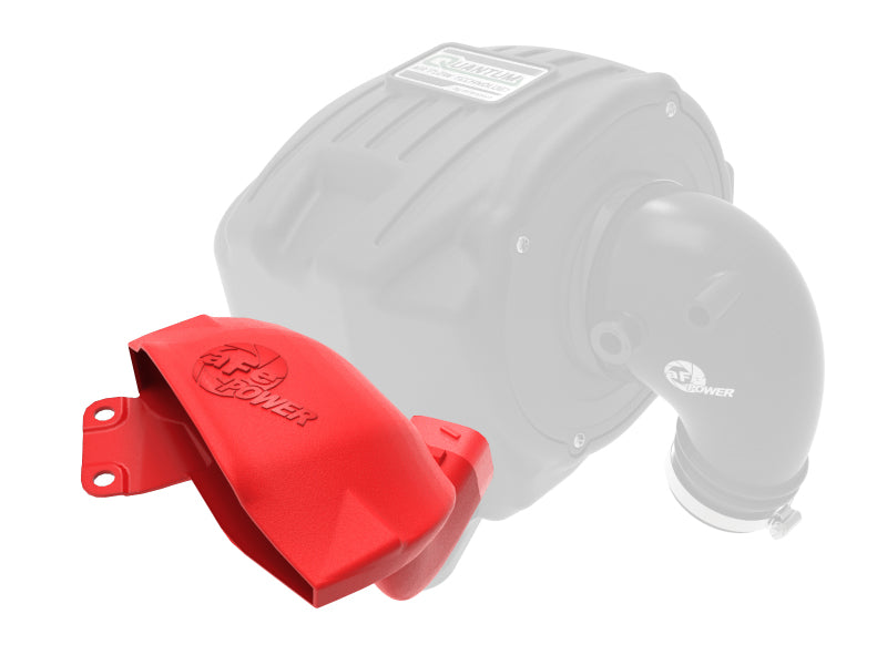 aFe Magnum Force Cold Air Intake System Dynamic Air Scoop for Ford Ranger 2019-2022 - Red