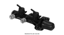 Load image into Gallery viewer, Wilwood Tandem Remote Master Cylinder with 1 Inch Bore - Black Finish