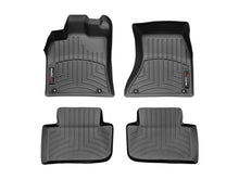 Load image into Gallery viewer, WeatherTech FloorLiner DigitalFit for Porsche Macan 2015-2018 * Front and Rear, Black