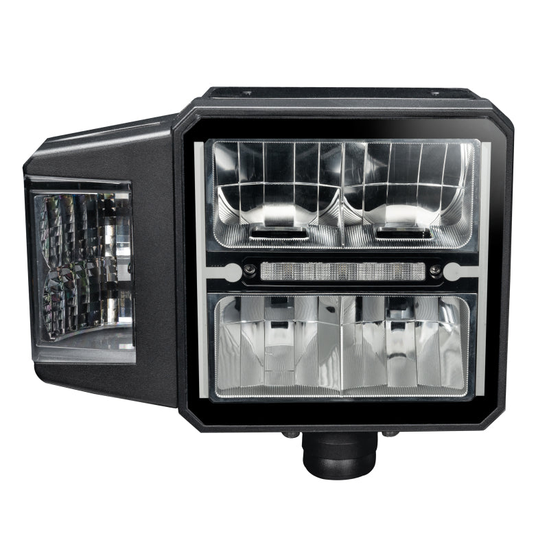 Oracle Lighting Multifunction LED Plow Headlight with Heated Lens - 5700K for Reliable Illumination in Harsh Conditions