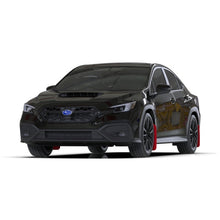 Load image into Gallery viewer, Rally Armor 22-25 Subaru WRX Red UR Mud Flap with White Logo - Durable Polyurethane Car Mud Guard