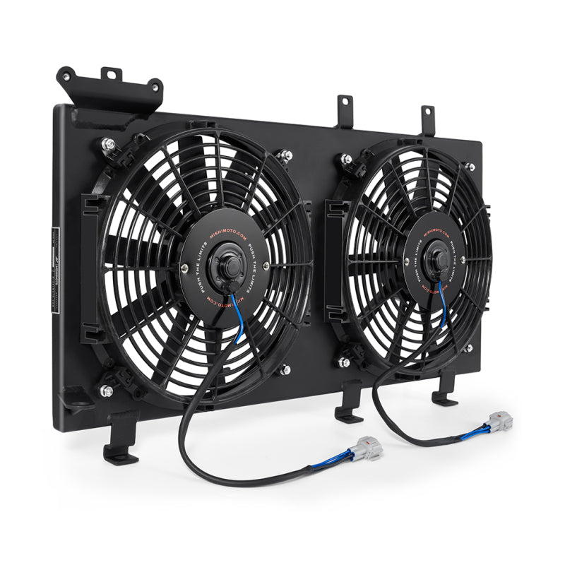 Mishimoto 01-07 Subaru WRX/STI PNP Aluminum Fan Shroud Kit - Black