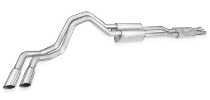 Stainless Works 20-21 Ford F-250/F-350 7.3L 304SS Redline Catback Exhaust with 4-inch Polished Tips